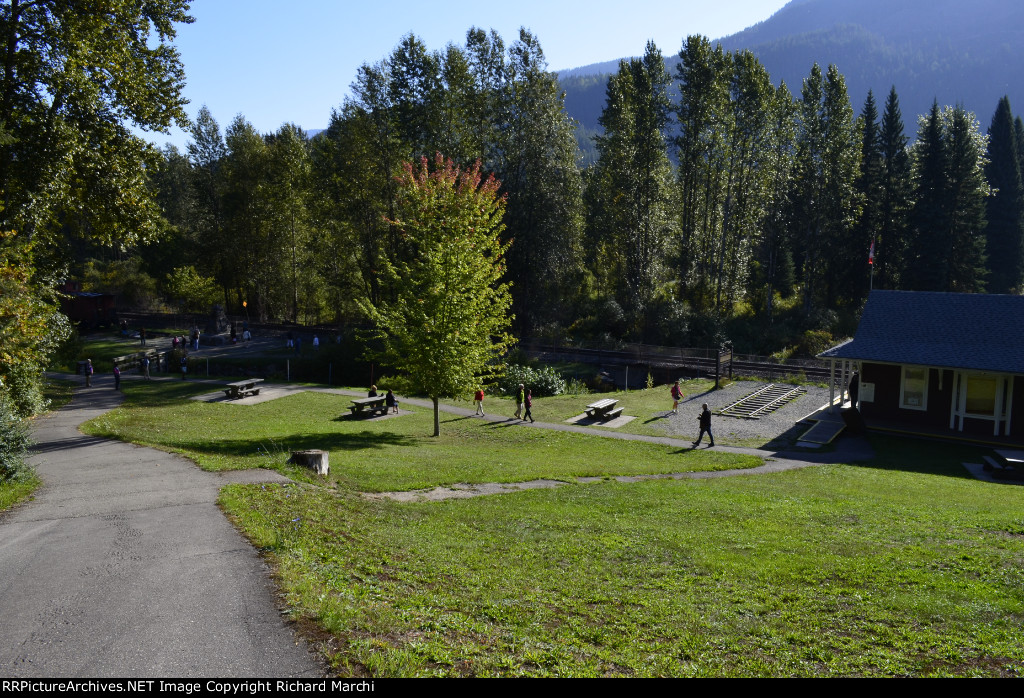 Grounds at Craigellachie BC.